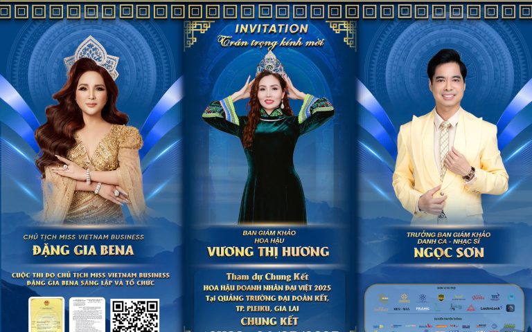 Hoa hậu Vương Thị Hương giữ vai trò quan trọng tại cuộc thi Hoa hậu Doanh nhân Đại Việt 2025
