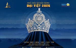 Chủ tịch Đặng Gia Bena công bố vương miện Hoa hậu Doanh nhân Đại Việt 2025