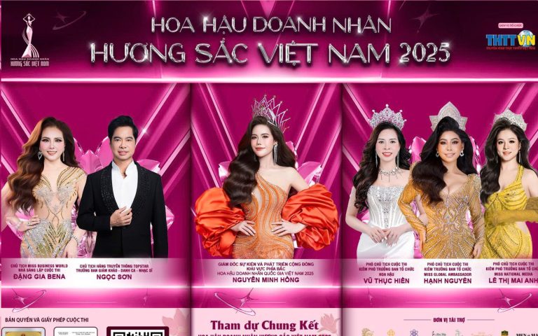 Hoa hậu Nguyễn Minh Hồng – “Bông hồng Kinh Bắc” dẫn dắt cộng đồng doanh nhân miền Bắc tại Hoa hậu Doanh nhân Hương sắc Việt Nam 2025