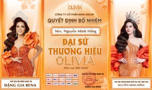 Hoa hậu Nguyễn Minh Hồng cùng bước tiến mới khi trở thành Đại sứ thương hiệu Olivia tại Bắc Ninh