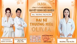 CEO Trương Thị Ngân chính thức đồng hành cùng Olivia trong vai trò Đại sứ Thương hiệu