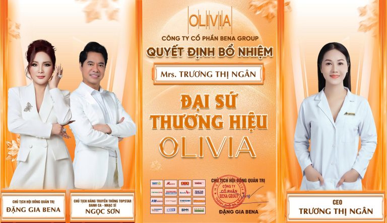 CEO Trương Thị Ngân chính thức đồng hành cùng Olivia trong vai trò Đại sứ Thương hiệu