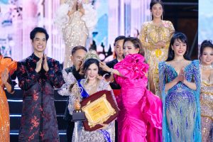 Từ cô bé chèo thuyền Tam Cốc đến vương miện Hoa hậu Đại sứ – Hoa hậu Doanh nhân Hương sắc Việt nam 2025