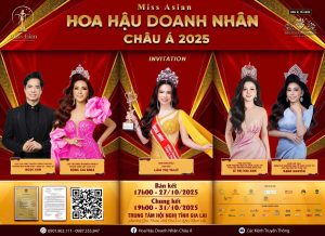Hoa hậu Lâm Thị Thủy trở lại Hoa hậu Doanh nhân Châu Á 2025 với vai trò Giám khảo
