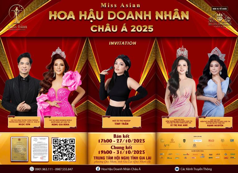 Ai đứng sau những nhan sắc tỏa sáng tại Hoa hậu Doanh nhân Châu Á 2025?