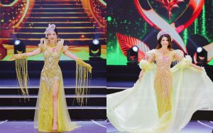 NTK Tommy Nguyễn ghi dấu ấn tại Miss Aisan 2025 với bộ sưu tập “Bình minh trên sóng – Ánh dương của Nữ thần”