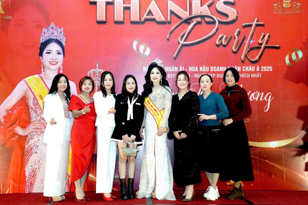 Tân Hoa hậu Nhân ái Trần Thị Phương khai tiệc Thanks Party tại quê hương Hoa Lư – Ninh Bình