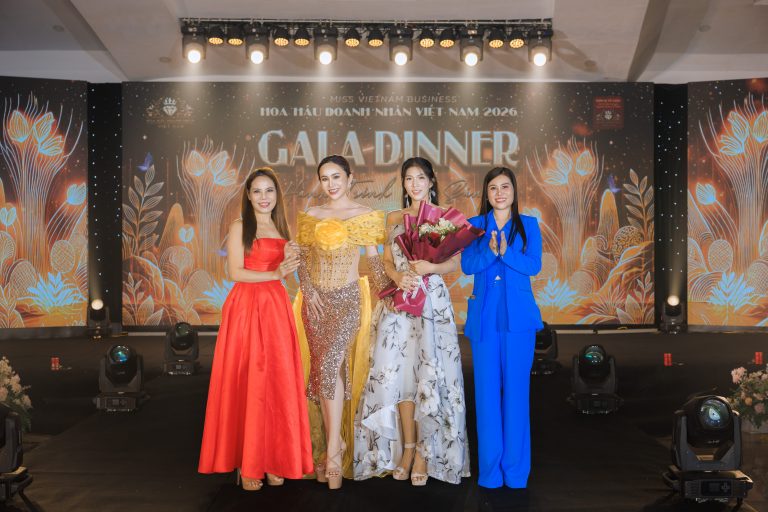 Nhan sắc 9x Nguyễn Hồng Vy Đan ghi dấu ấn tại hành trình Hoa hậu Doanh nhân Việt Nam 2026