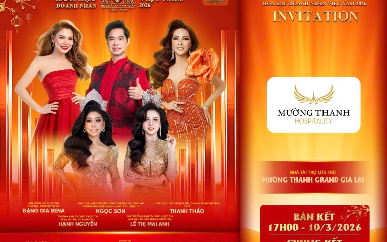 Mường Thanh Grand Gia Lai đồng hành cùng Hoa hậu Doanh nhân Việt Nam 2026