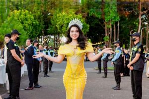 Nhan sắc “lên hương” của Hoa hậu Trí tuệ Phạm Duy giữa đại ngàn Tây Nguyên