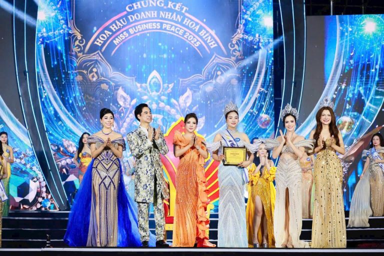 Lường Thị Dinh và hành trình gieo yêu thương sau danh hiệu Á hậu 1 – Hoa hậu Doanh nhân Hòa bình 2025