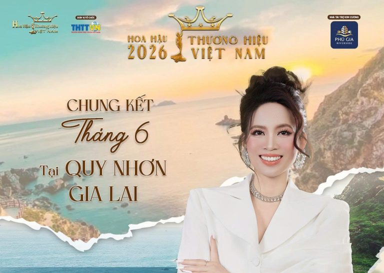 Hoa hậu Ban Thị Thu đảm nhận vai trò Ban giám khảo Hoa hậu Thương hiệu Việt Nam 2026