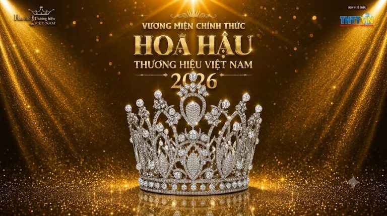 Tuyệt tác vương miện Hoa hậu Thương hiệu Việt Nam 2026 chính thức lộ diện