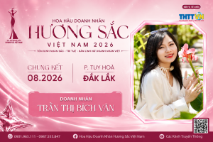 Nữ doanh nhân Trần Thị Bích Vân và hành trình khẳng định dấu ấn trong lĩnh vực bất động sản