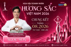 “Người con đạo hiếu” Ngọc Sơn giữ vai trò Trưởng Ban Giám khảo Hoa hậu Doanh nhân Hương sắc Việt Nam 2026