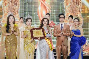 Nữ MC quê Quảng Ninh đăng quang Hoa hậu Nhân ái – Hoa hậu Doanh nhân Hương sắc Việt Nam 2026