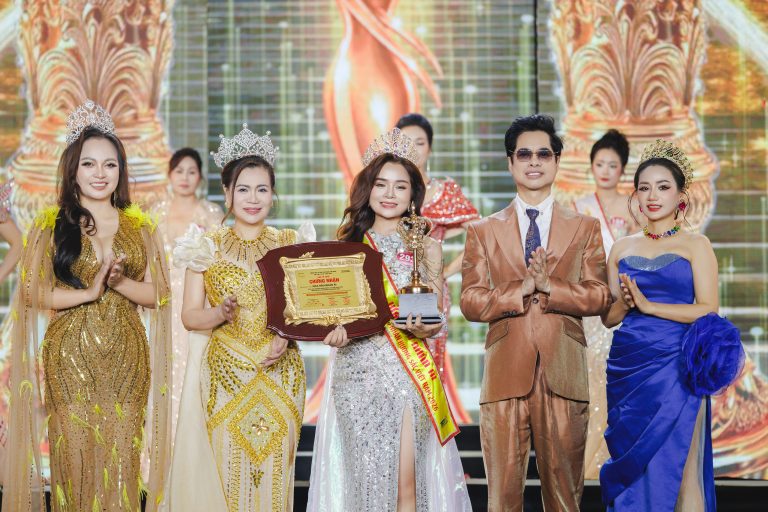 Nữ MC quê Quảng Ninh đăng quang Hoa hậu Nhân ái – Hoa hậu Doanh nhân Hương sắc Việt Nam 2026