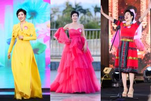 Doanh nhân Quỳnh Thơm sở hữu áo dài First Face tại Gala “Hành trình tỏa sáng” Hoa hậu Doanh nhân Hương sắc Việt Nam 2026
