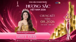 Á hậu Kelly Trần ghi dấu chặng cuối nhiệm kỳ trên chính quê hương Đắk Lắk