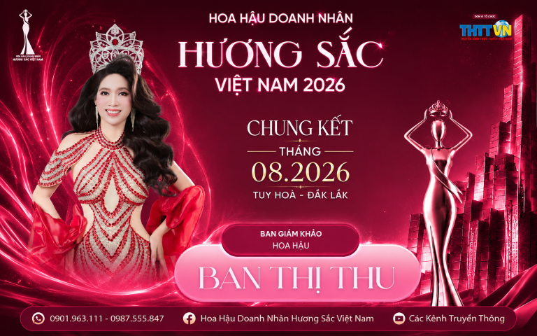 Hoa hậu Ban Thị Thu ngồi ghế giám khảo Hương sắc Việt Nam 2026, trước thềm Final Walk vào tháng 10